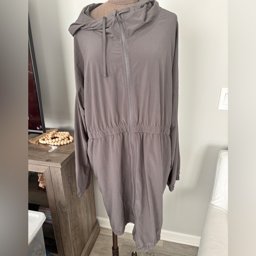 Zella Women's Taupe Utility Jacket 2x